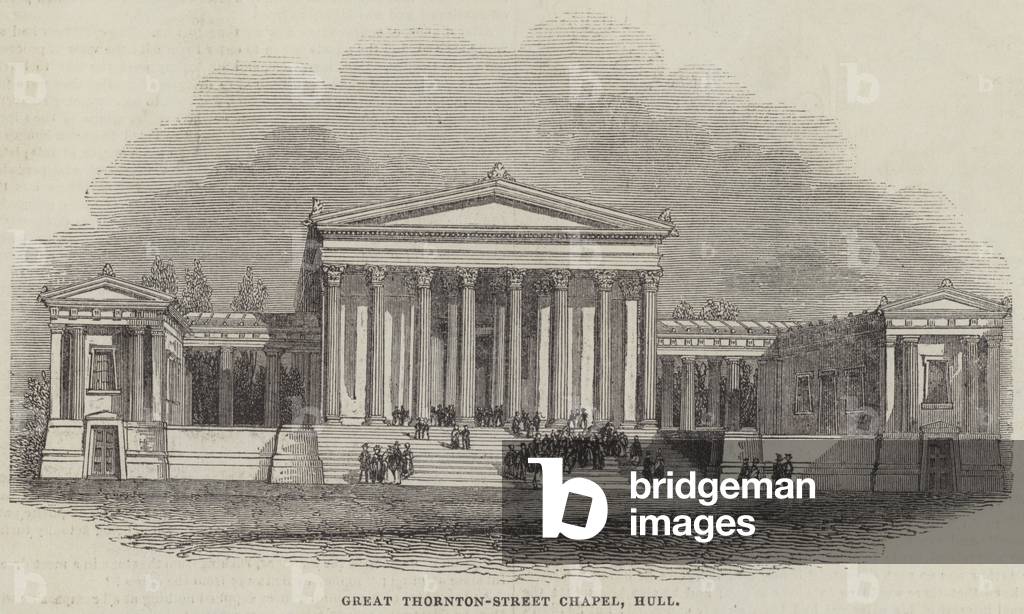 Great Thornton-Street Chapel, Hull (engraving)