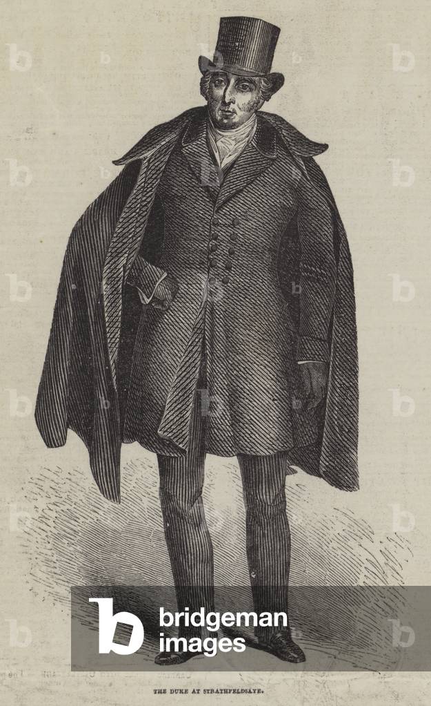 The Duke at Strathfeldsaye (engraving)