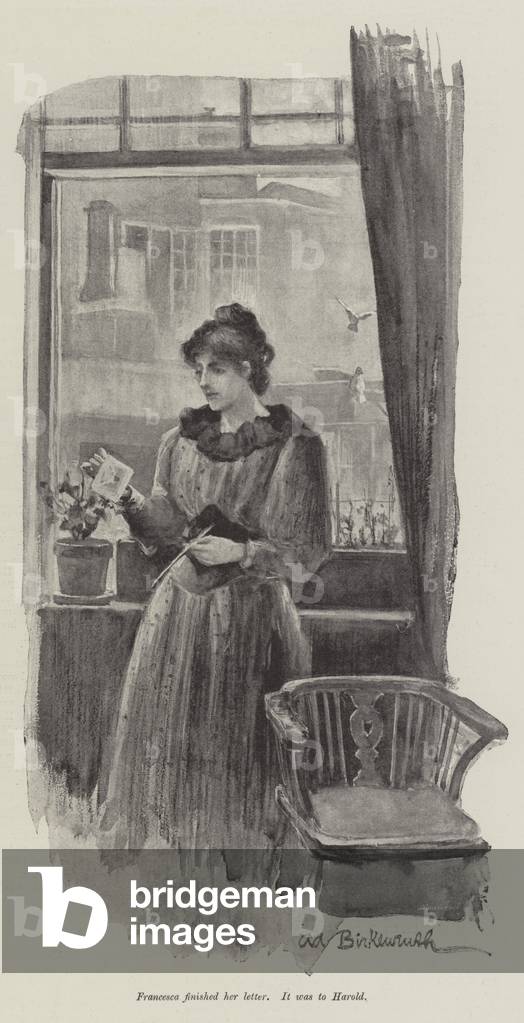 The Rebel Queen, by Walter Besant (litho)