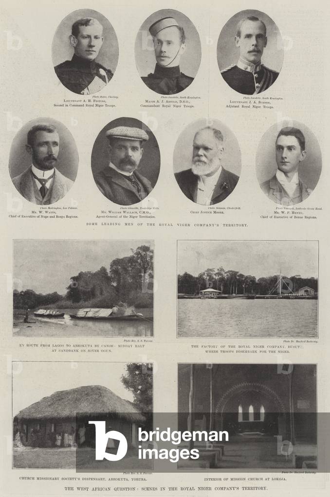 The Royal Niger Company (b/w photo)