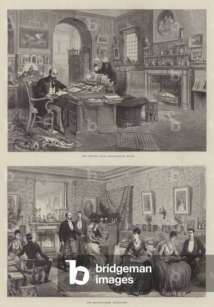Inside Royal Homes (engraving)