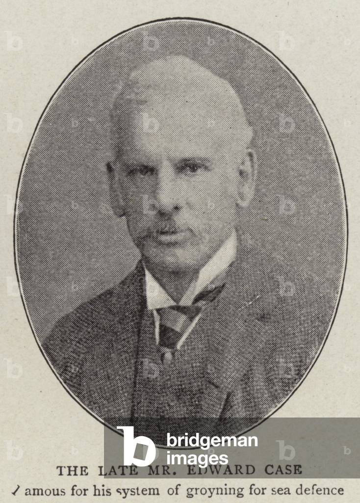 The Late Mr Edward Case (b/w photo)