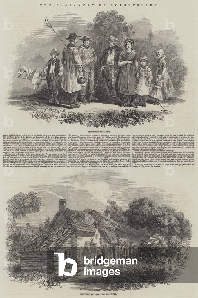 The Peasantry of Dorsetshire (engraving)