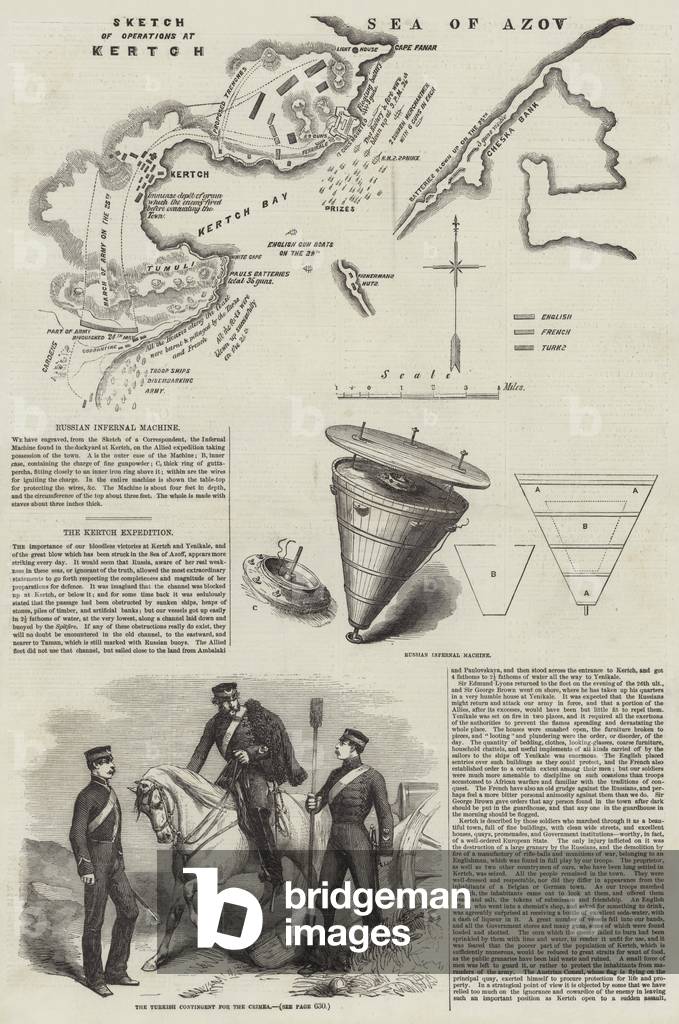 The War in the Crimea (engraving)