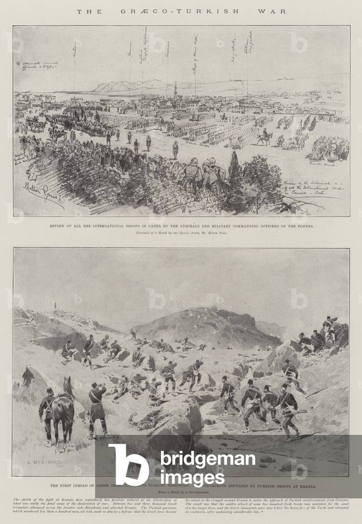 The Graeco-Turkish War (litho)