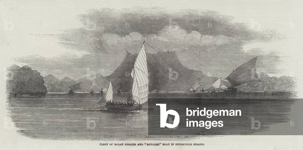 Fleet of Malay Pirates and 