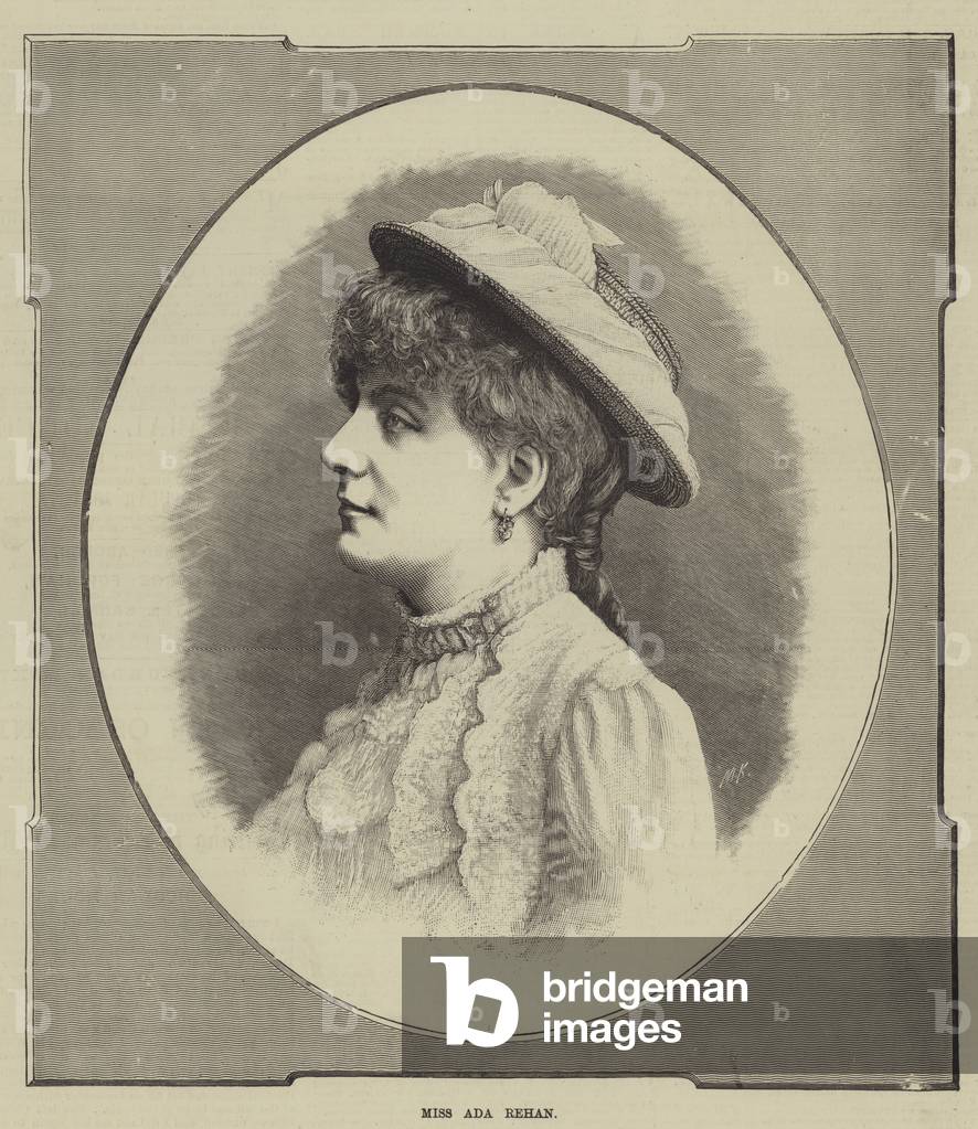 Miss Ada Rehan (engraving)