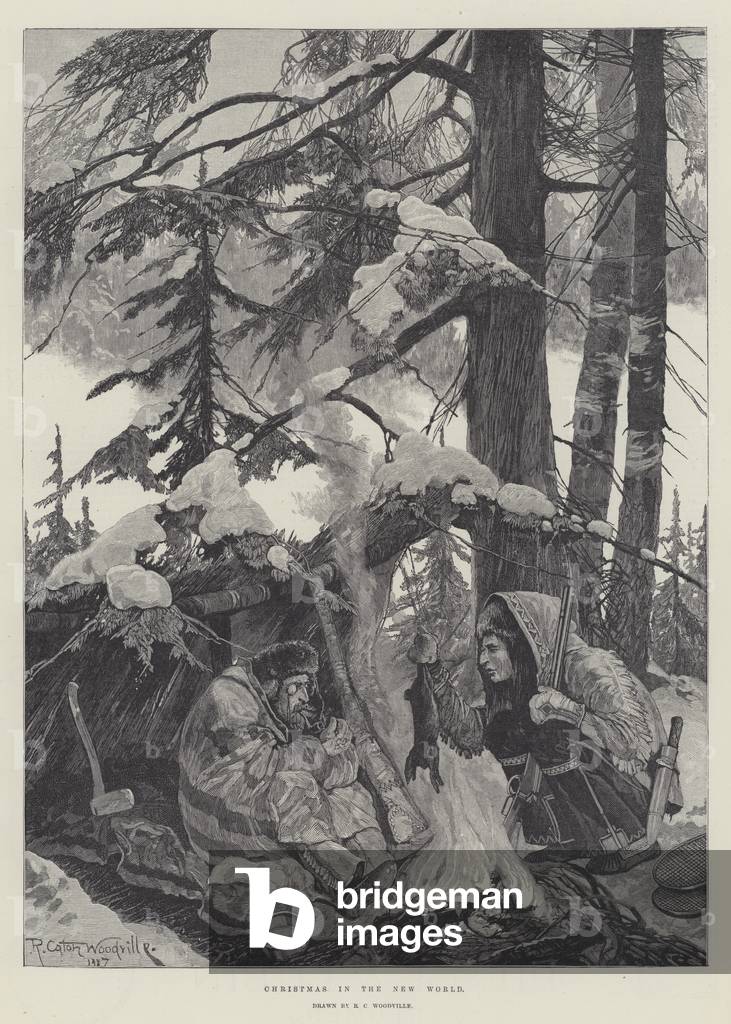 Christmas in the New World (engraving)