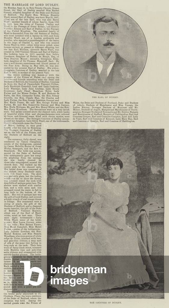 The Marriage of Lord Dudley (engraving)