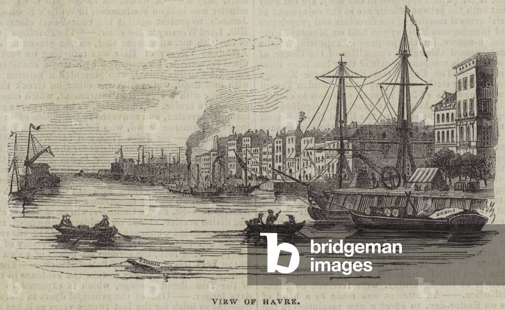 View of Havre (engraving)