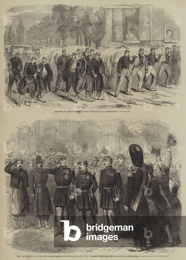 Second Italian War of Independence (engraving)