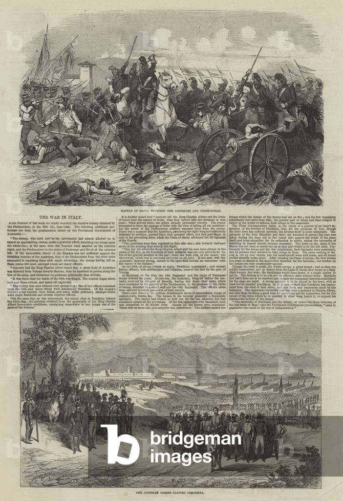 The War in Italy (engraving)