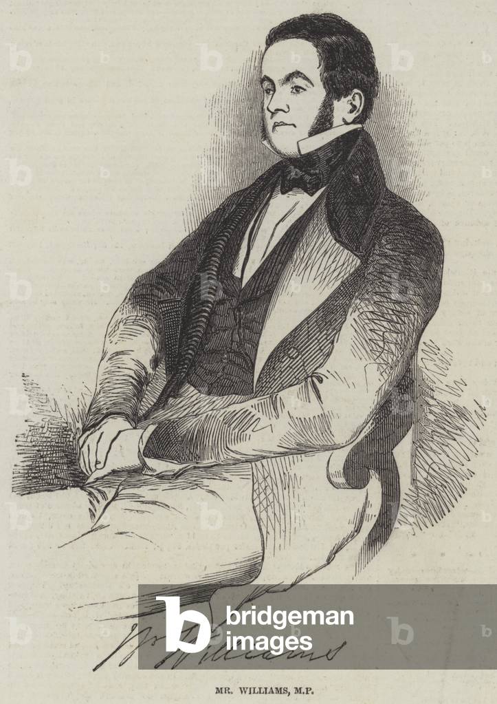 Mr Williams, MP (engraving)