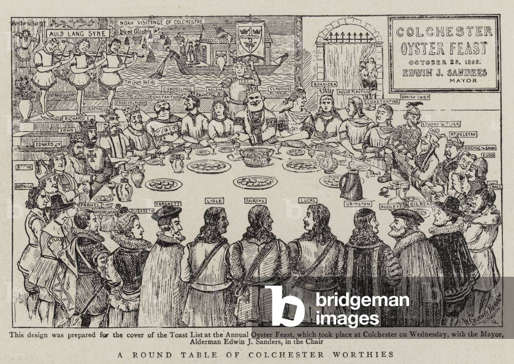 Colchester Oyster Feast (engraving)