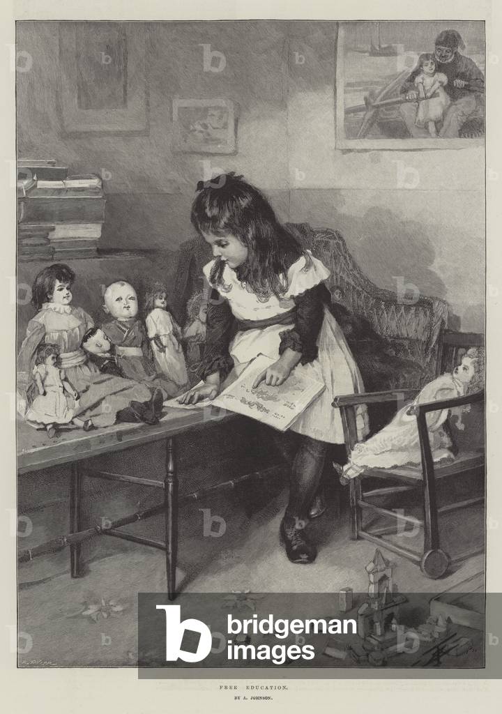 Free Education (engraving)