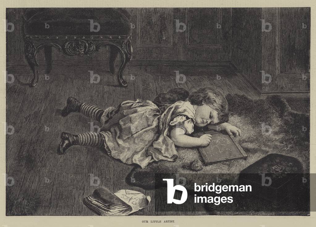 Our Little Artist (engraving)