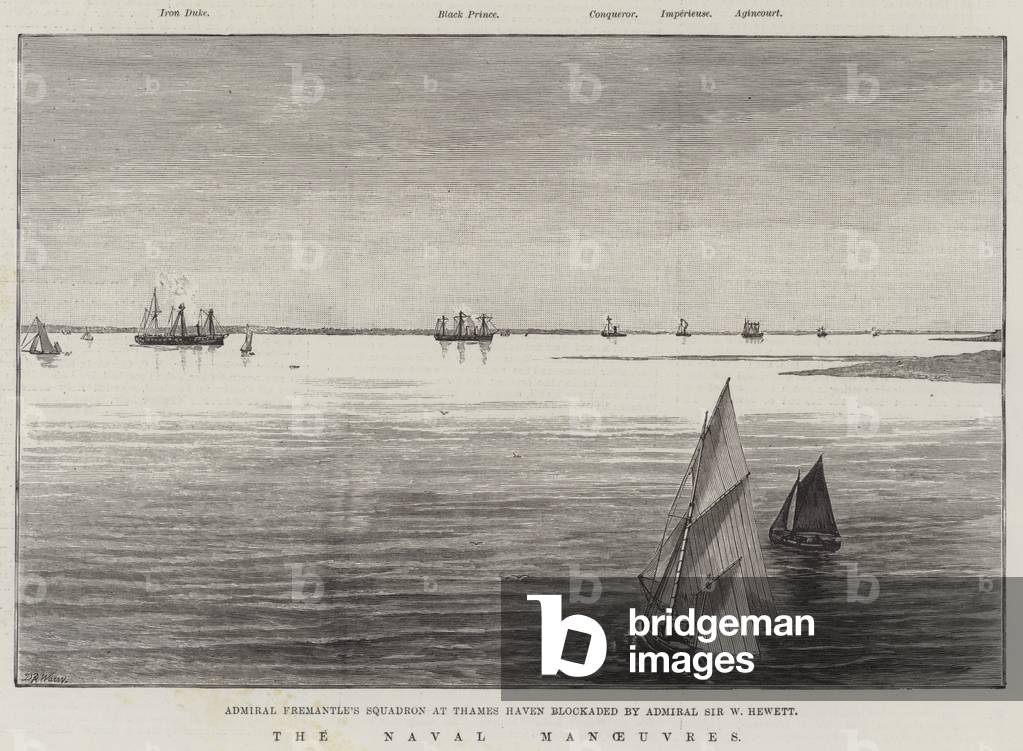 The Naval Manoeuvres (engraving)