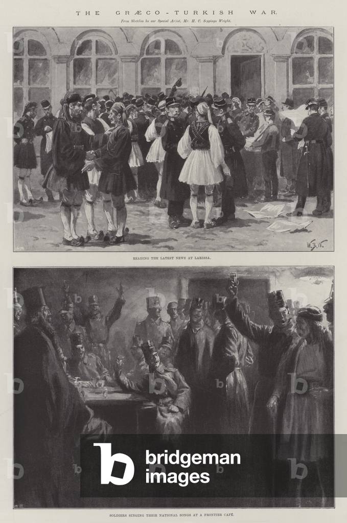 The Graeco-Turkish War (litho)
