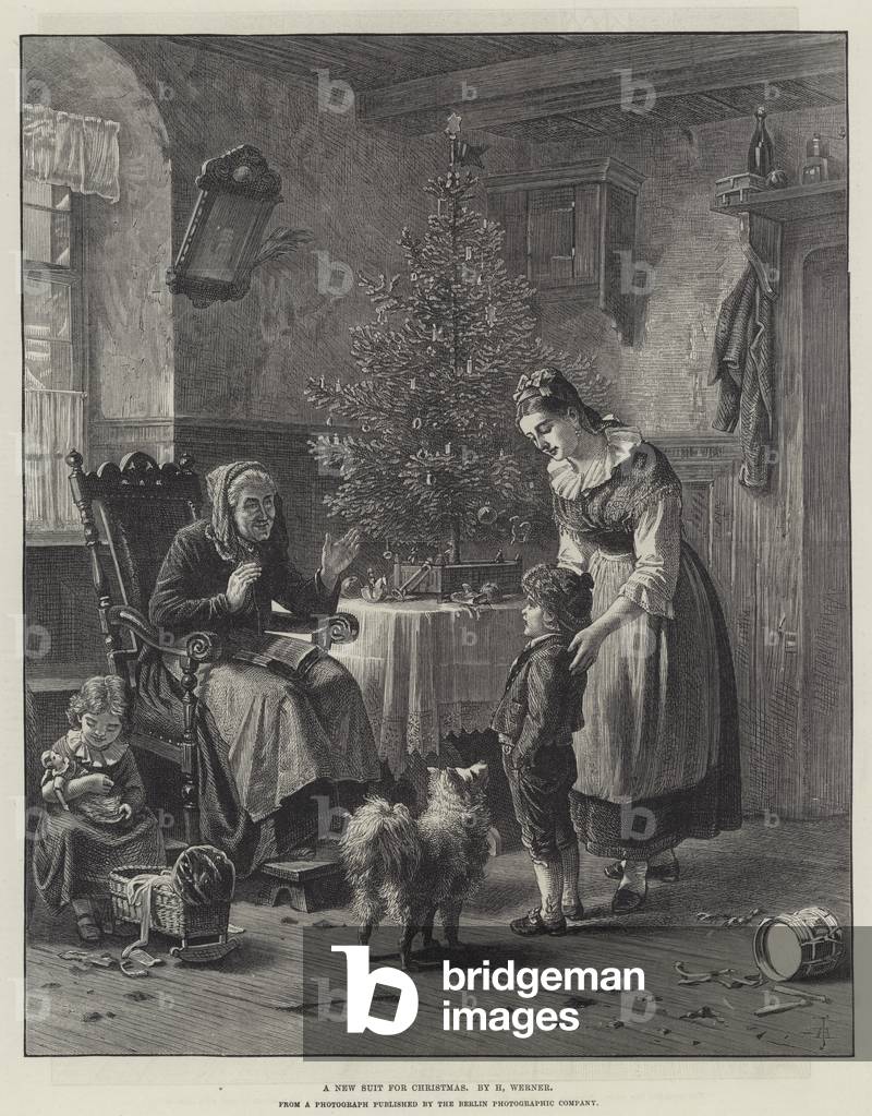 A New Suit for Christmas (engraving)
