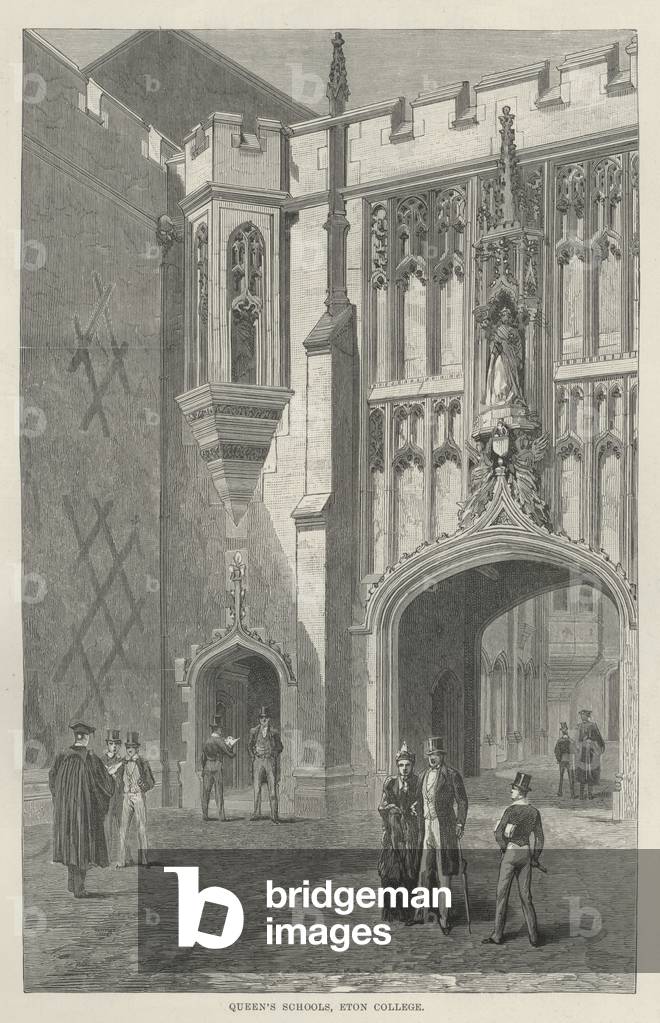 Queen's Schools, Eton College (engraving)