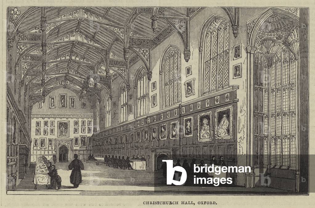 Christchurch Hall, Oxford (engraving)