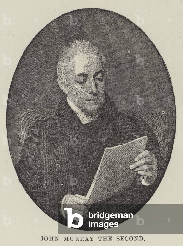 John Murray the Second (litho)