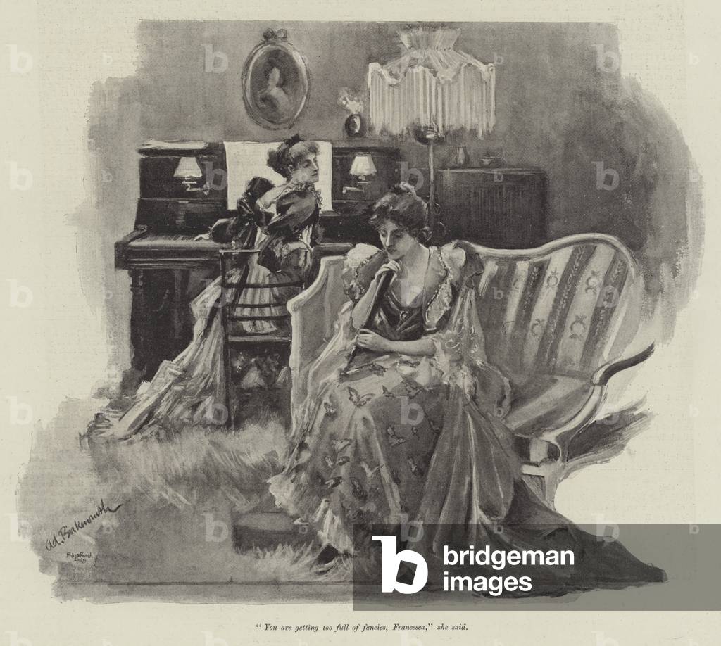 The Rebel Queen, by Walter Besant (litho)