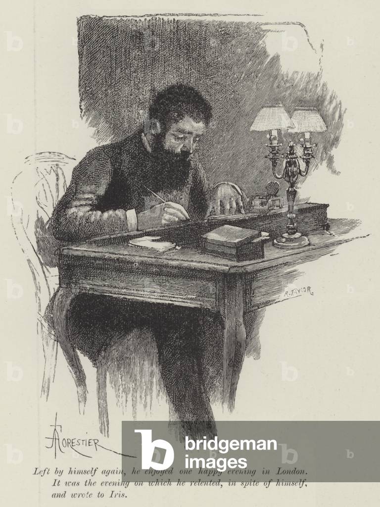 Blind Love, by Wilkie Collins (engraving)