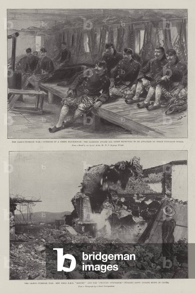 The Greco-Turkish War (litho)
