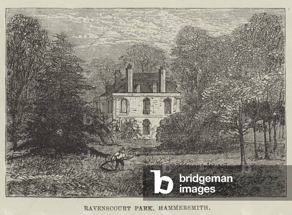 Ravenscourt Park, Hammersmith (engraving)