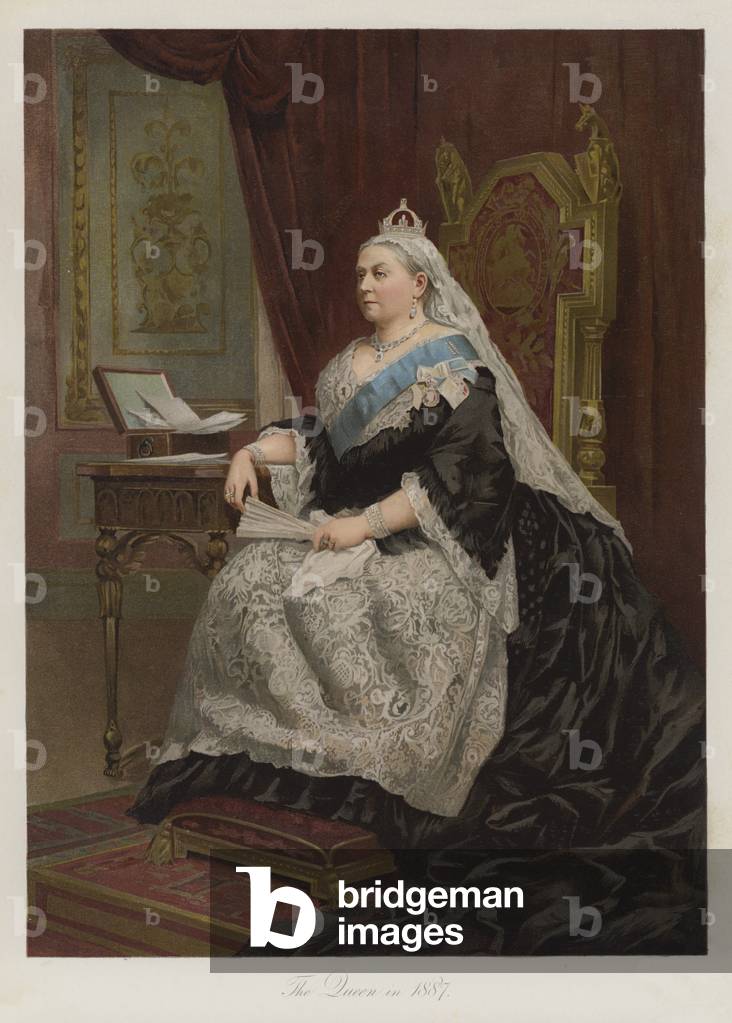 The Queen in 1887 (chromolitho)