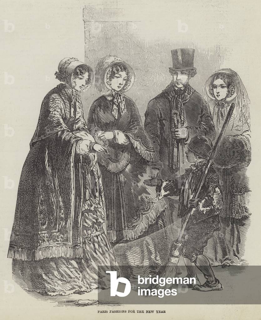 Paris Fashions for the New Year (engraving)