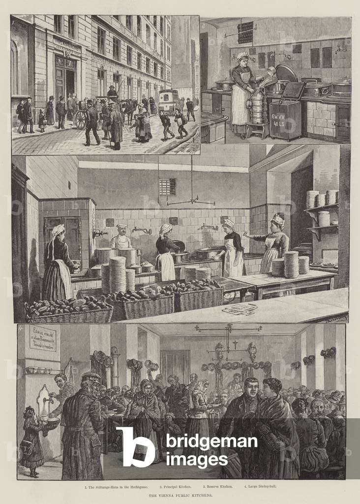 The Vienna Public Kitchens (engraving)