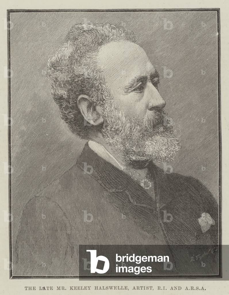The late Mr Keeley Halswelle, Artist, RI and ARSA (engraving)