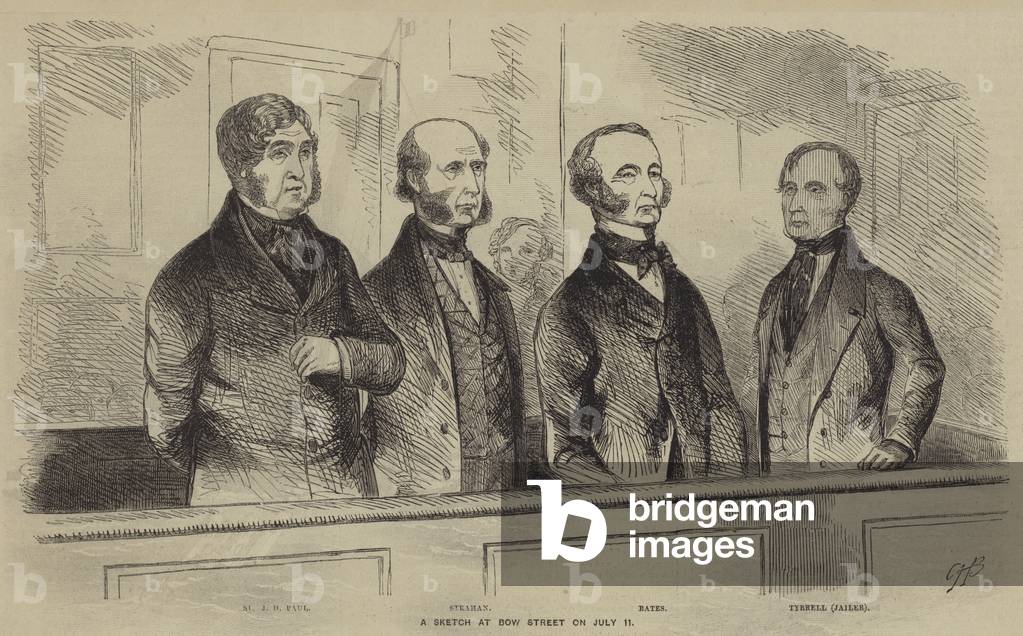 A Sketch at Bow Street on 11 July (engraving)
