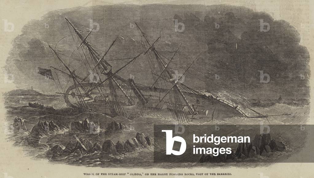 Wreck of the Steam-Ship 