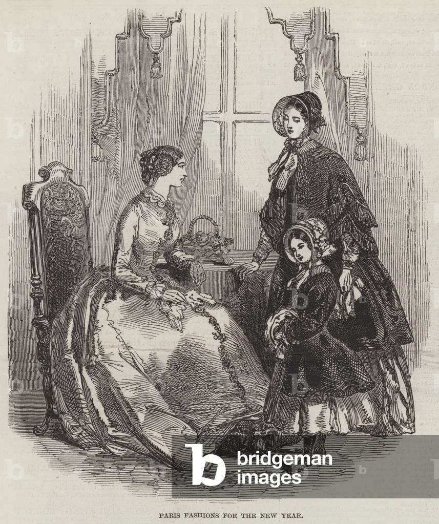 Paris Fashions for the New Year (engraving)