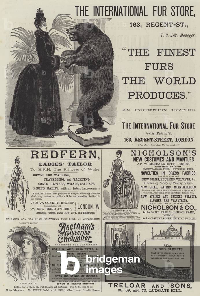 Page of Advertisements (engraving)