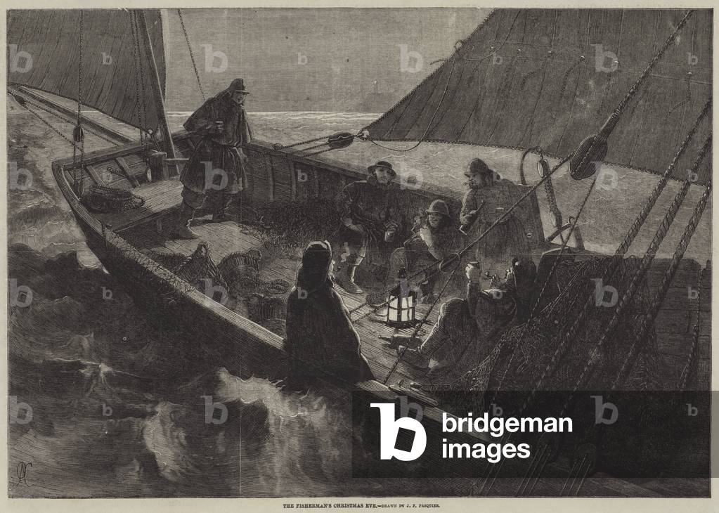 The Fisherman's Christmas Eve (engraving)