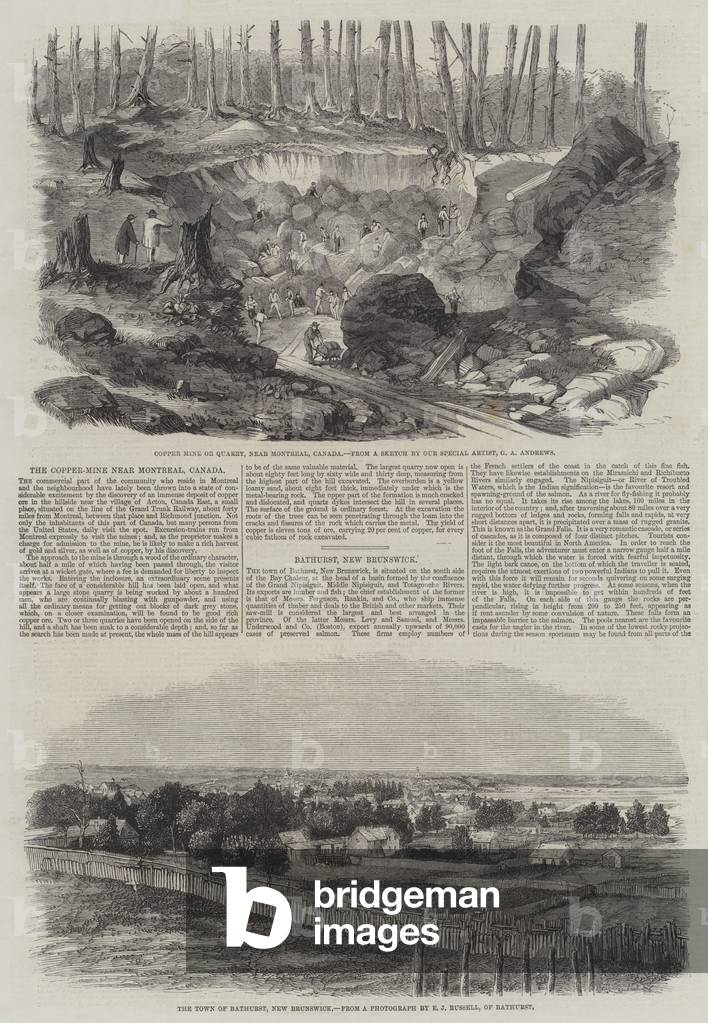 Scenes in Canada (engraving)