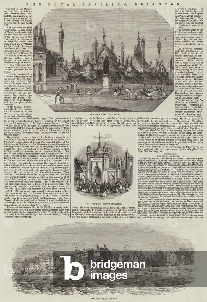 The Royal Pavilion, Brighton (engraving)