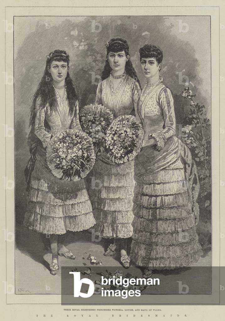 The Royal Bridesmaids (engraving)