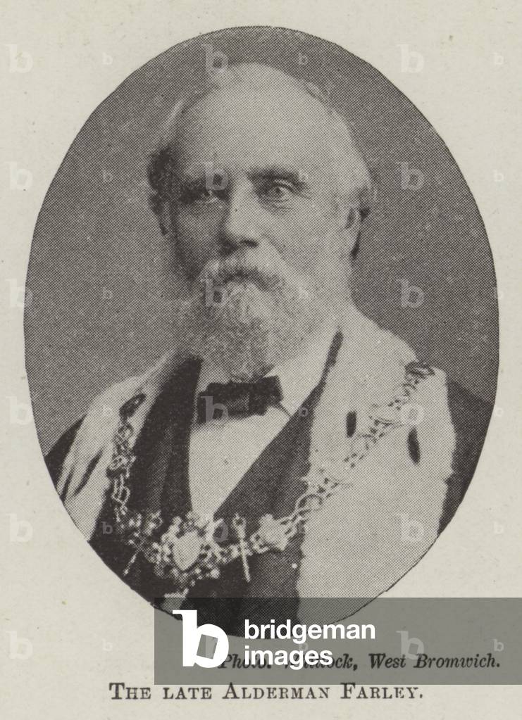 The late Alderman Farley (b/w photo)