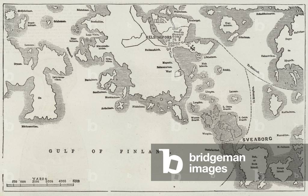 Fortress of Suomenlinna (engraving)