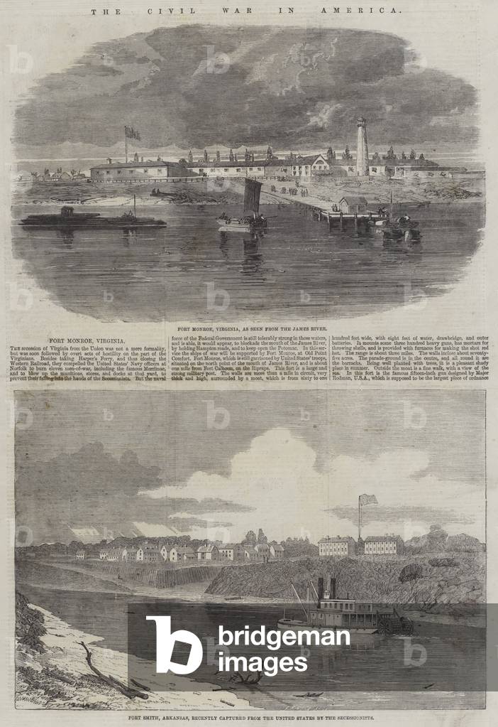 The Civil War in America (engraving)