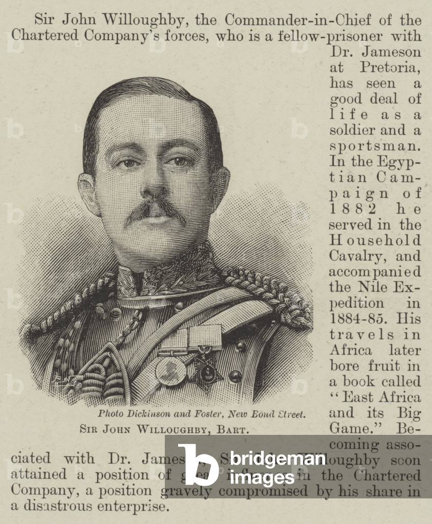 Sir John Willoughby, Baronet (engraving)