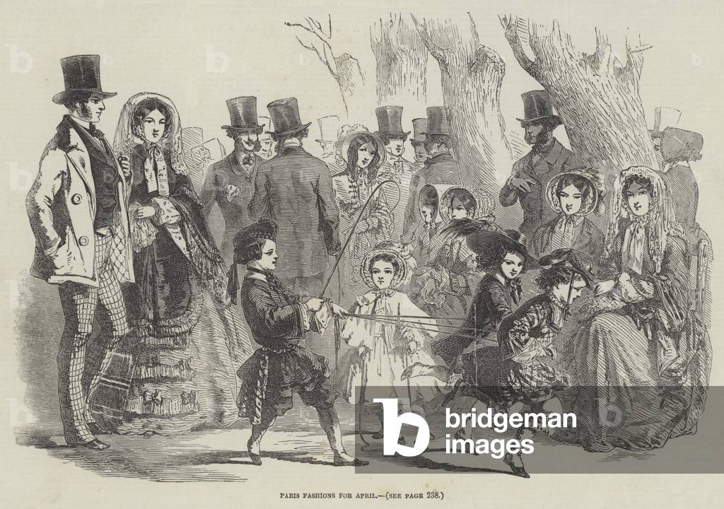Parish Fashions for April (engraving)