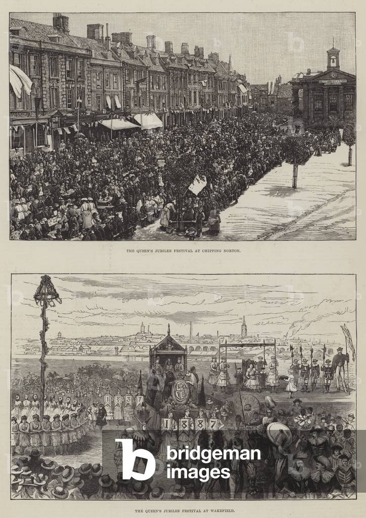 The Queen's Jubilee Festival (engraving)
