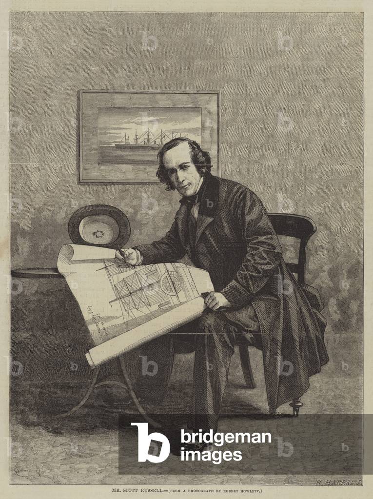 Mr Scott Russell (engraving)