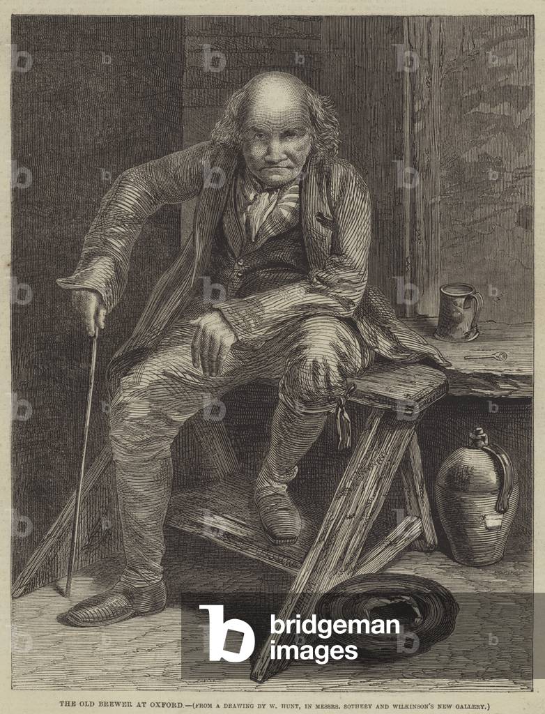 The Old Brewer at Oxford (engraving)